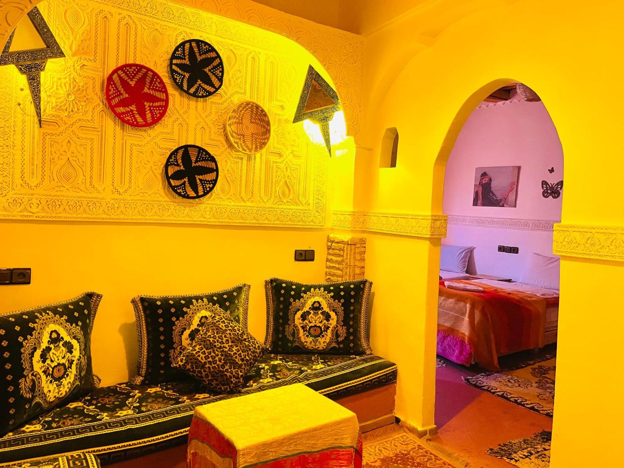 Auberge La Fibule Du Dades Ait Idair Exterior foto